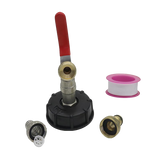 IBC adapter 1/2'' aftapkraan set - S60x6