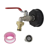 IBC adapter 1/2'' aftapkraan set - S60x6