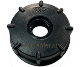 IBC adapter dop, verloop van S60x6 naar 1/2'' binnendraad