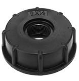 IBC adapter dop, verloop van S60x6 naar 1/2'' binnendraad