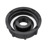 IBC adapter dop, verloop van S60x6 naar 1/2'' binnendraad